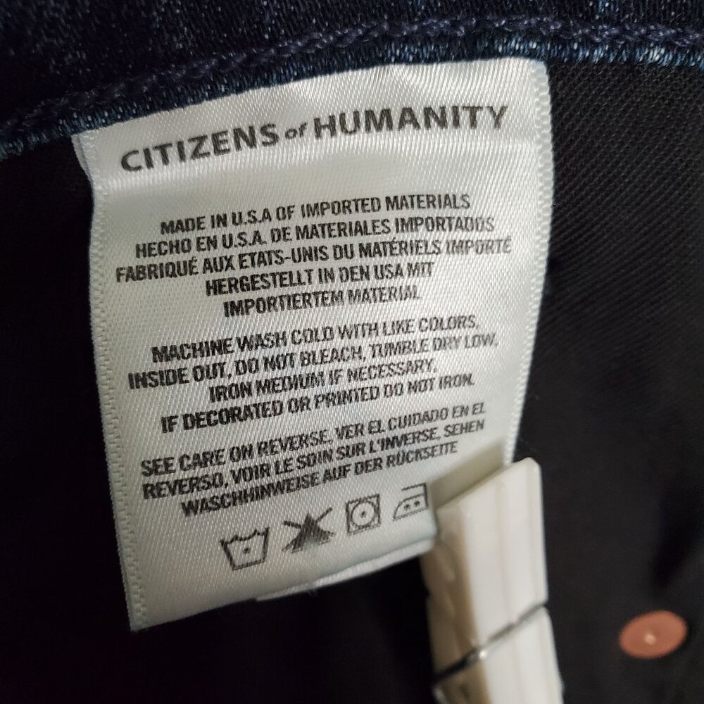 Citizens Of Humanity Sz 29 Jeans Premium Vintage Hailey High Rise Split Flare - Picture 6 of 10